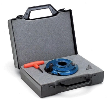 Wendeplatten-Viertelstabfräser - Set 147x45x30xZ=2  R12-R20